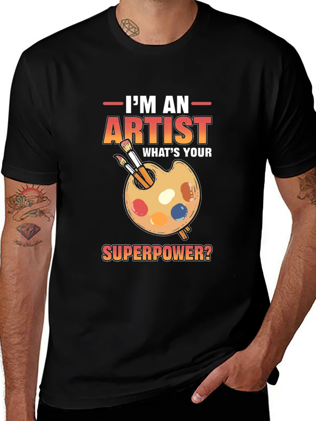 Artist Superpower T-Shirt - Creative Gift Idea product image 1