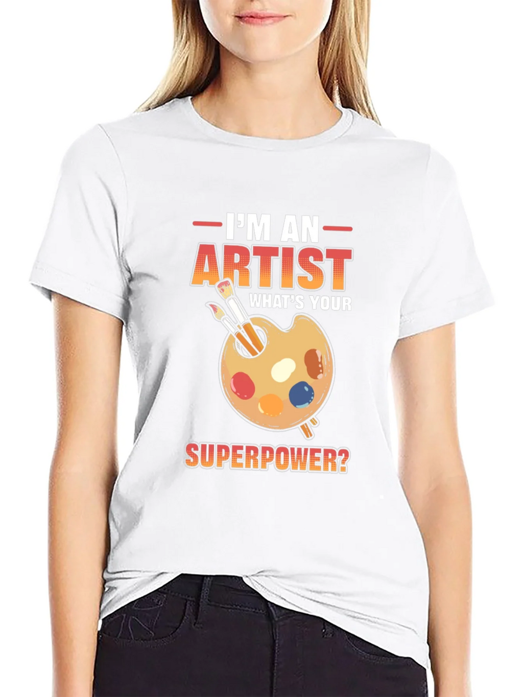 Artist Superpower T-Shirt - Creative Gift Idea product image 8