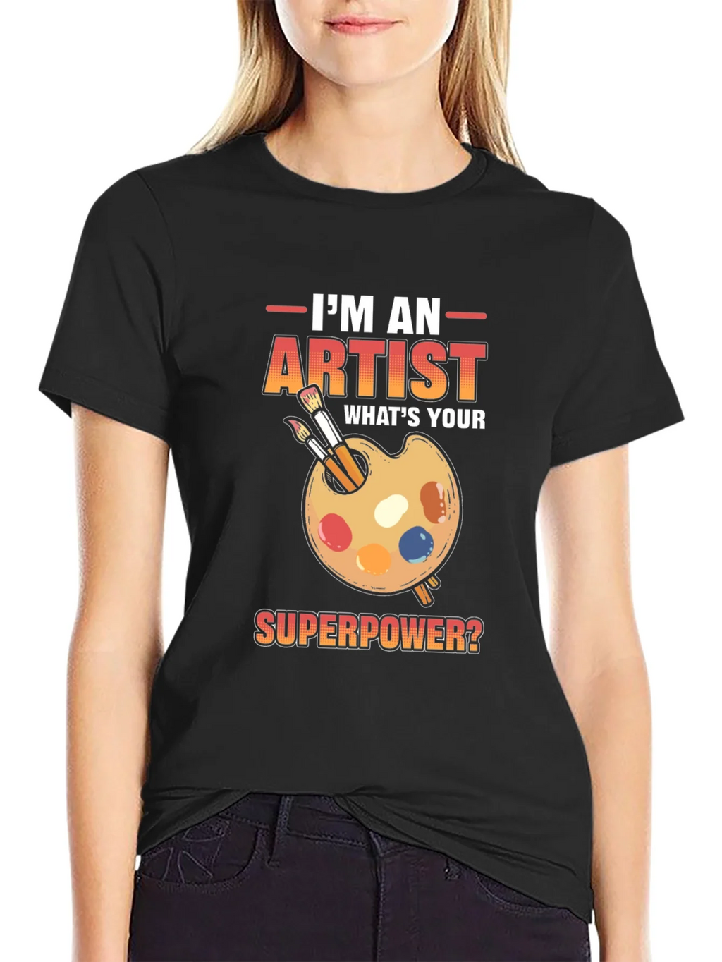 Artist Superpower T-Shirt - Creative Gift Idea product image 2