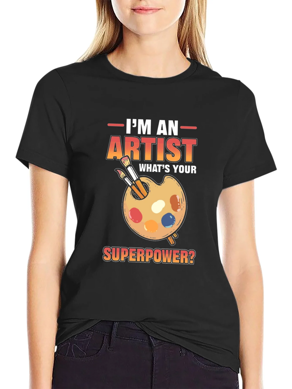 Artist Superpower T-Shirt - Creative Gift Idea product image 2