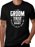 I Am Groom Since 1994 Funny T-Shirt product image 1