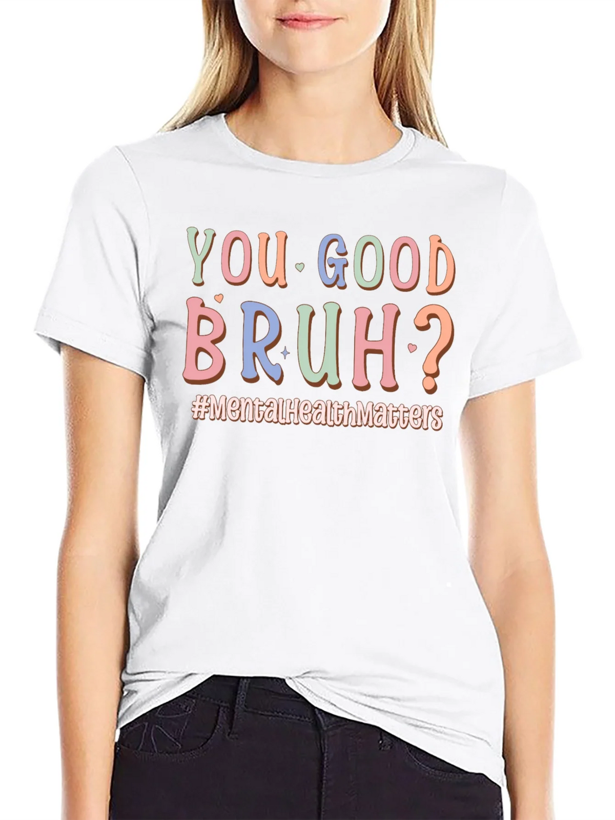You Good Bruh? Mental Health T-Shirt product image 8