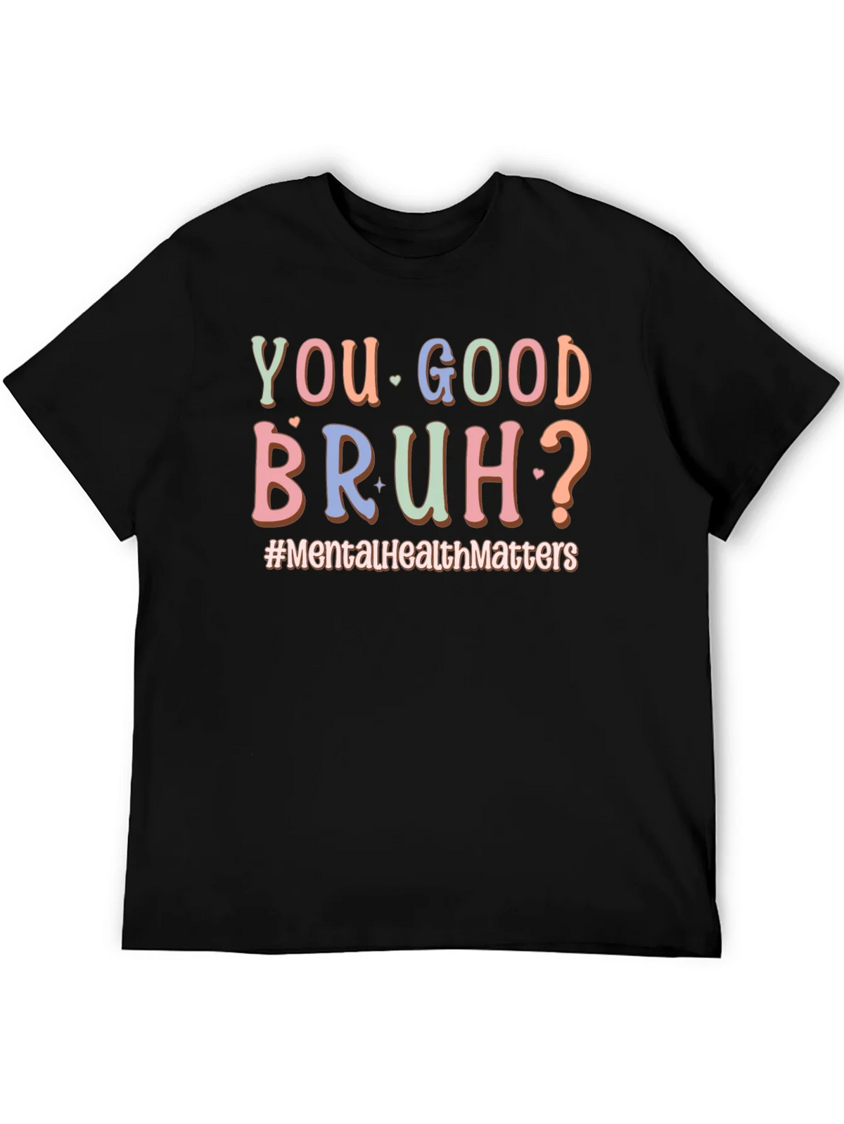 You Good Bruh? Mental Health T-Shirt product image 5