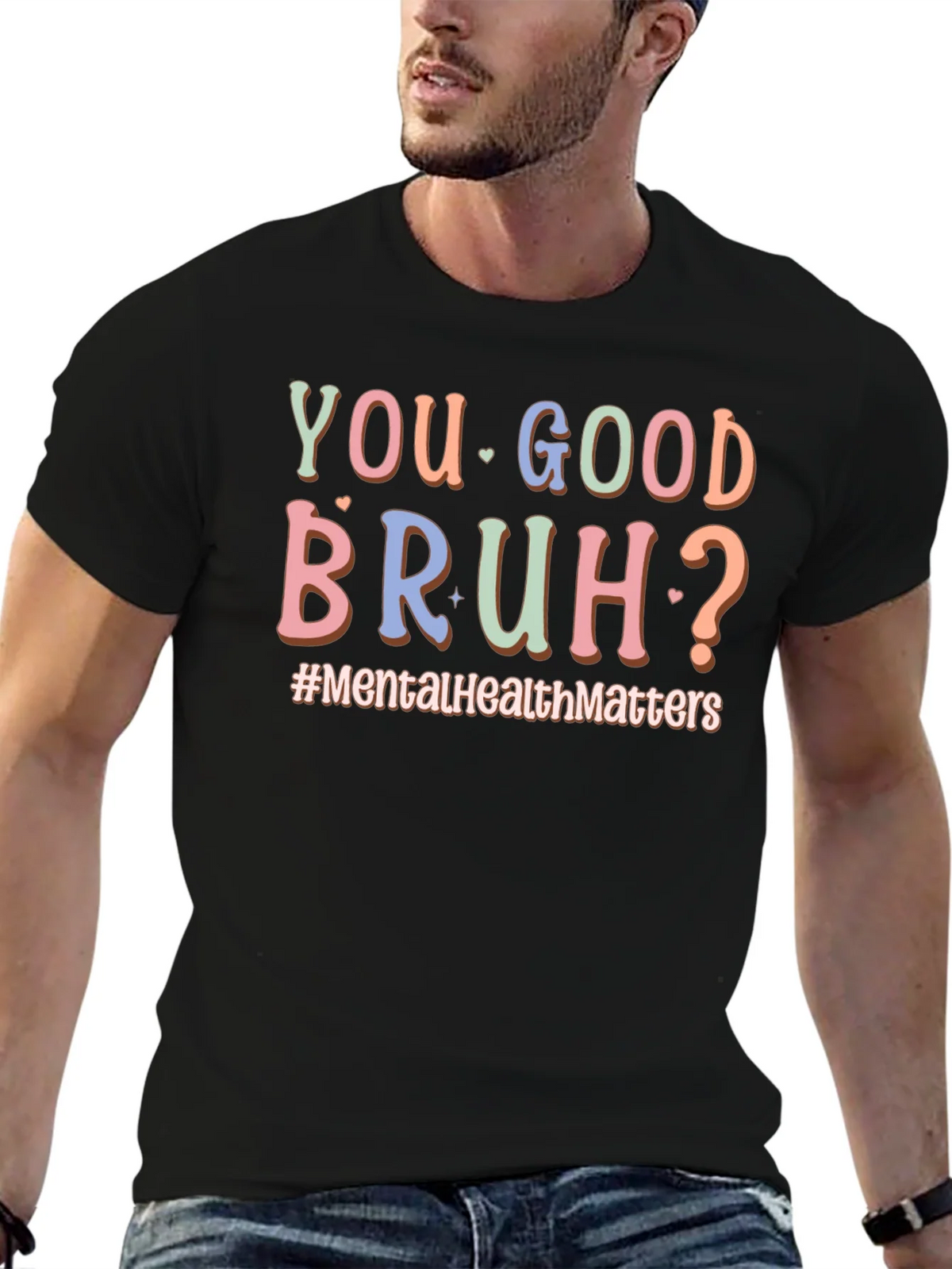 You Good Bruh? Mental Health T-Shirt product image 6