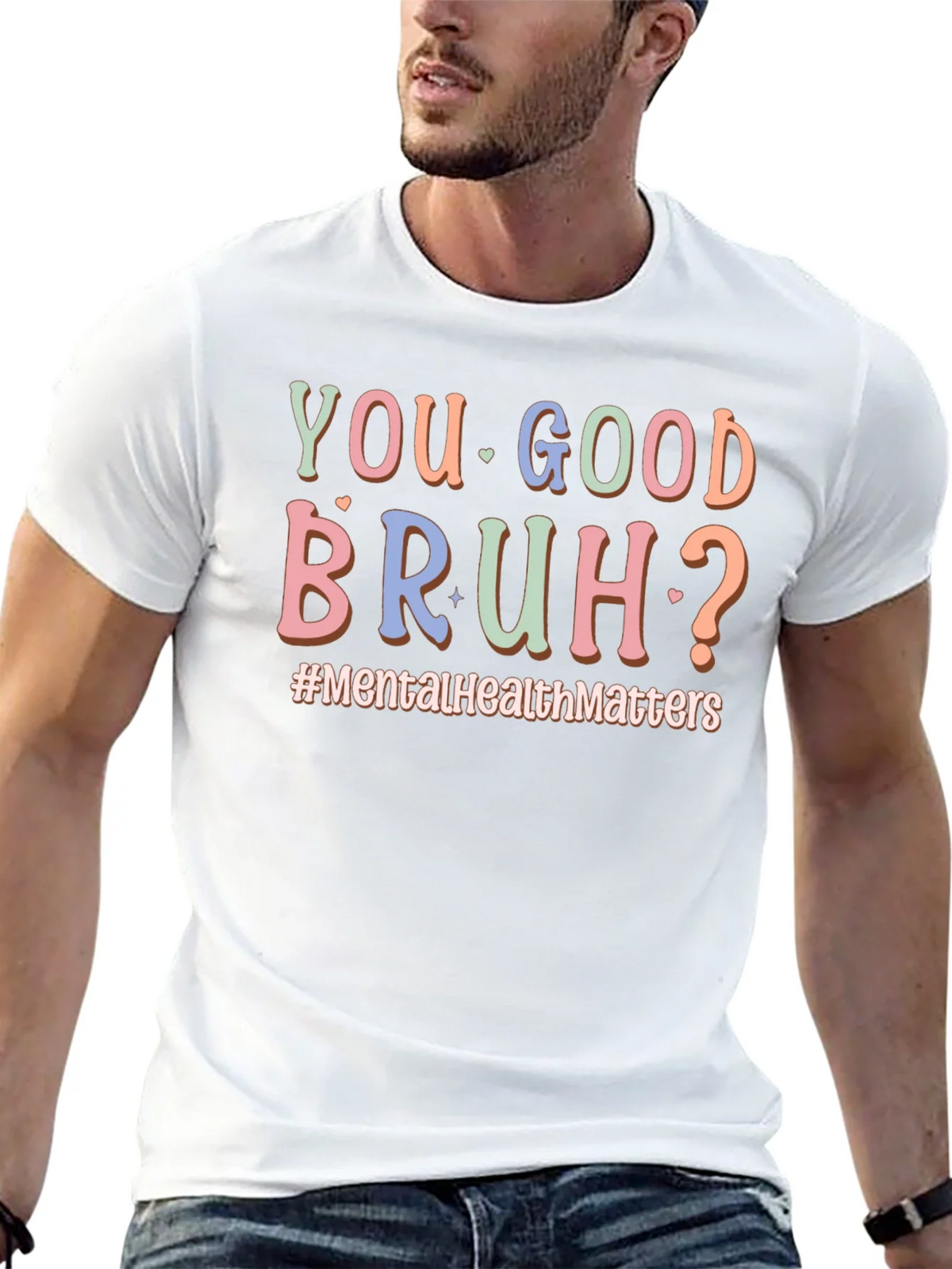You Good Bruh? Mental Health T-Shirt product image 12