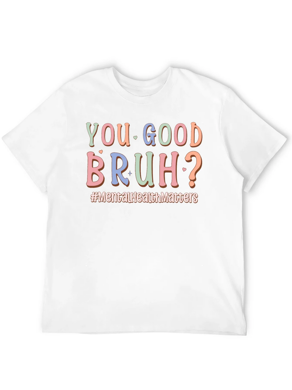 You Good Bruh? Mental Health T-Shirt product image 11