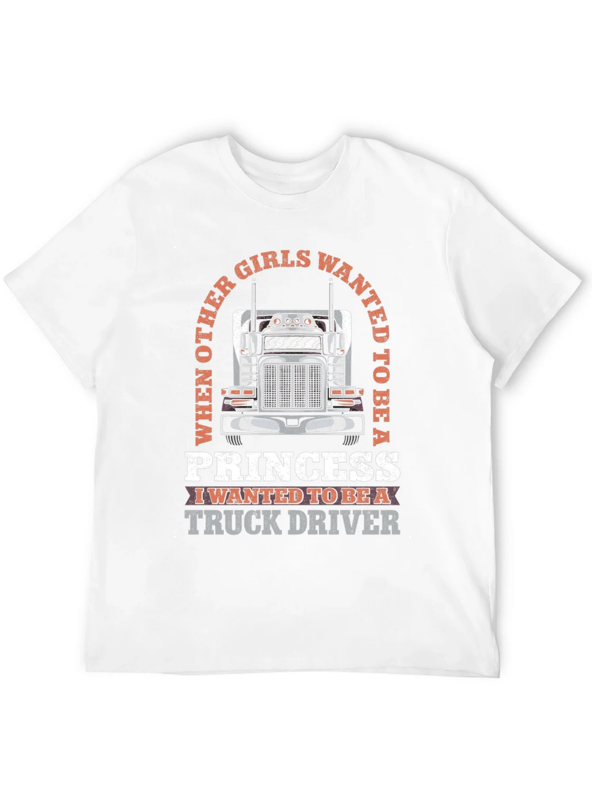 Truck Driver Princess T-Shirt product image 11