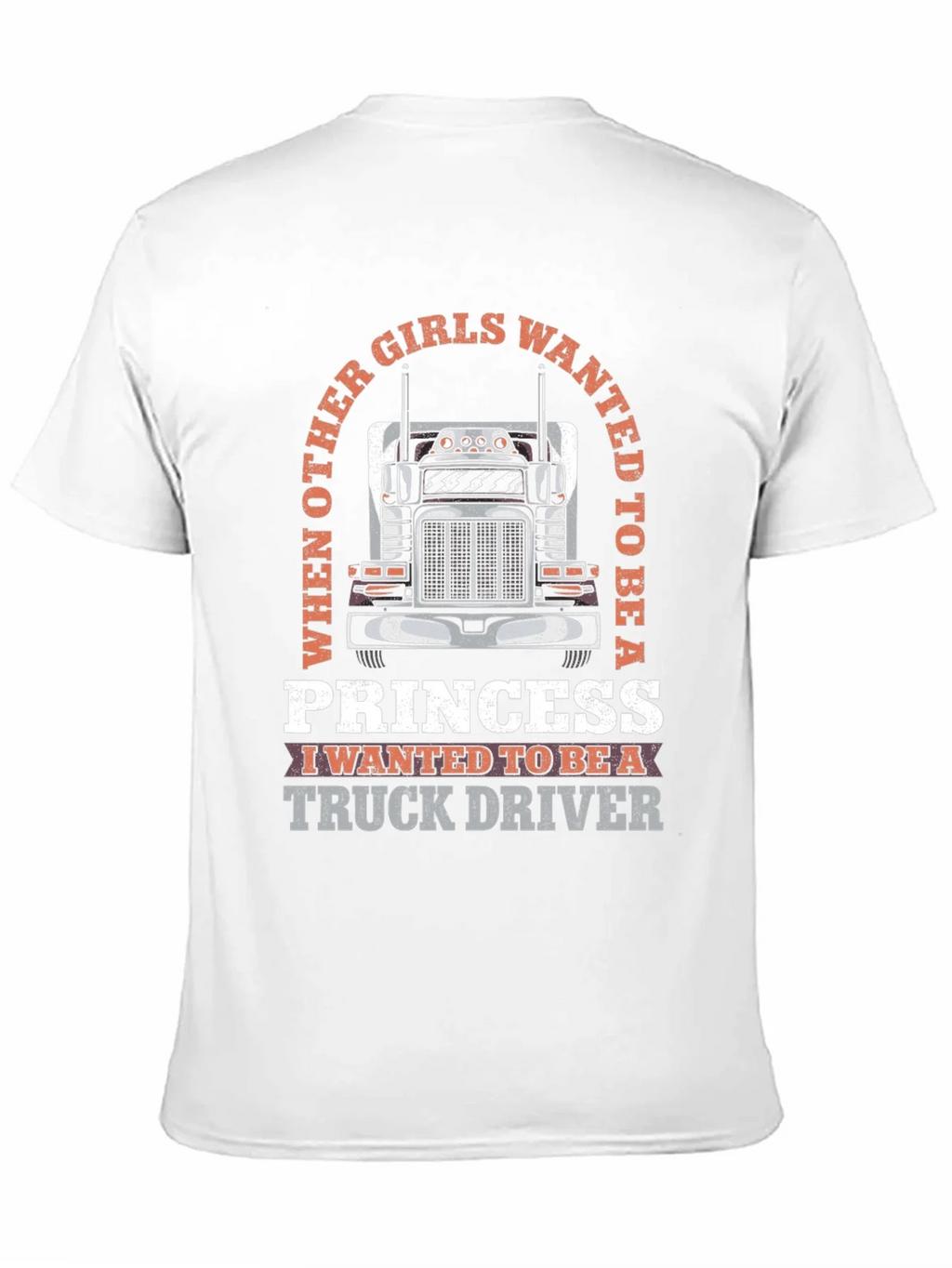 Truck Driver Princess T-Shirt product image 10