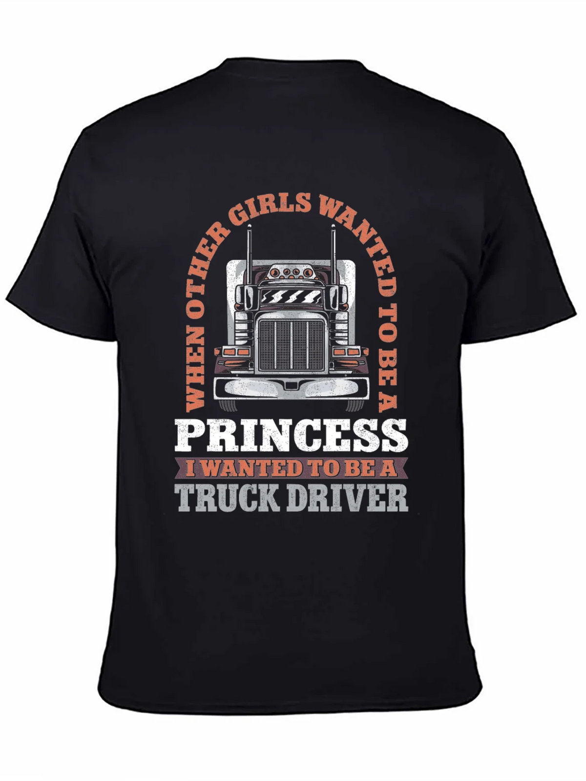 Truck Driver Princess T-Shirt product image 4