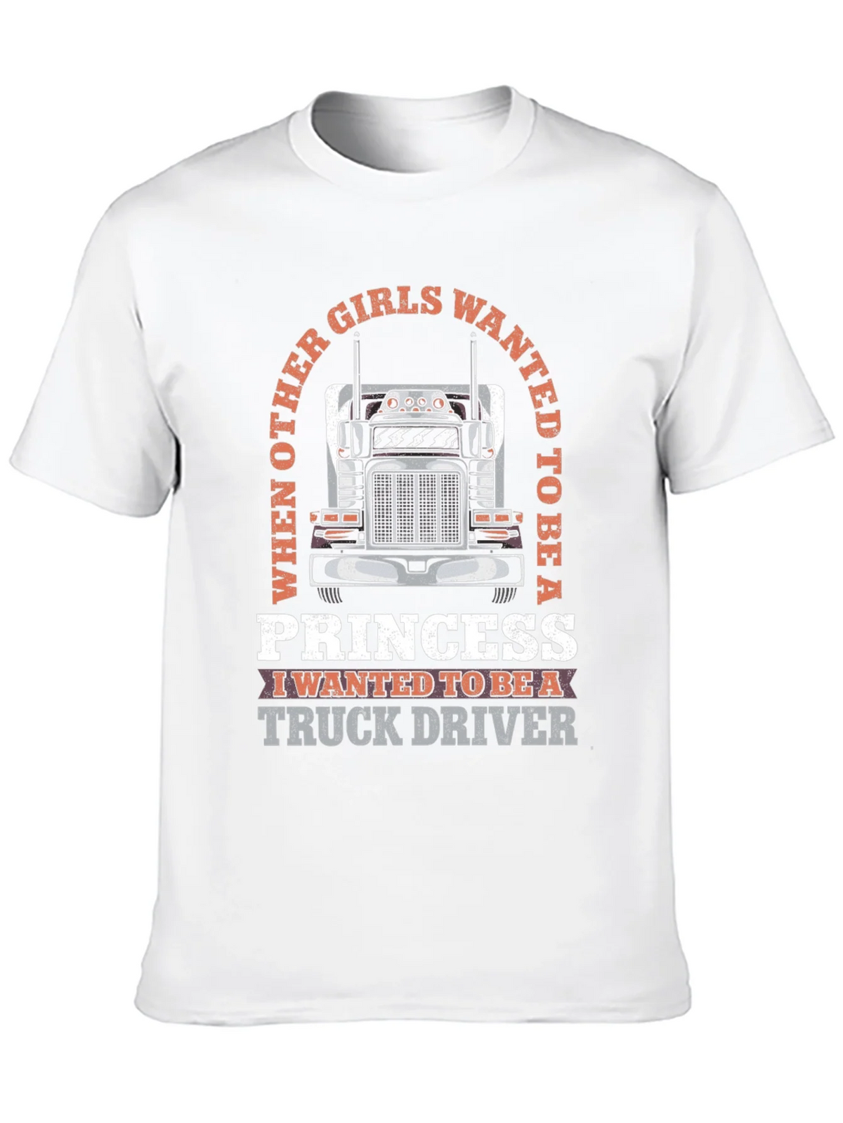 Truck Driver Princess T-Shirt product image 9