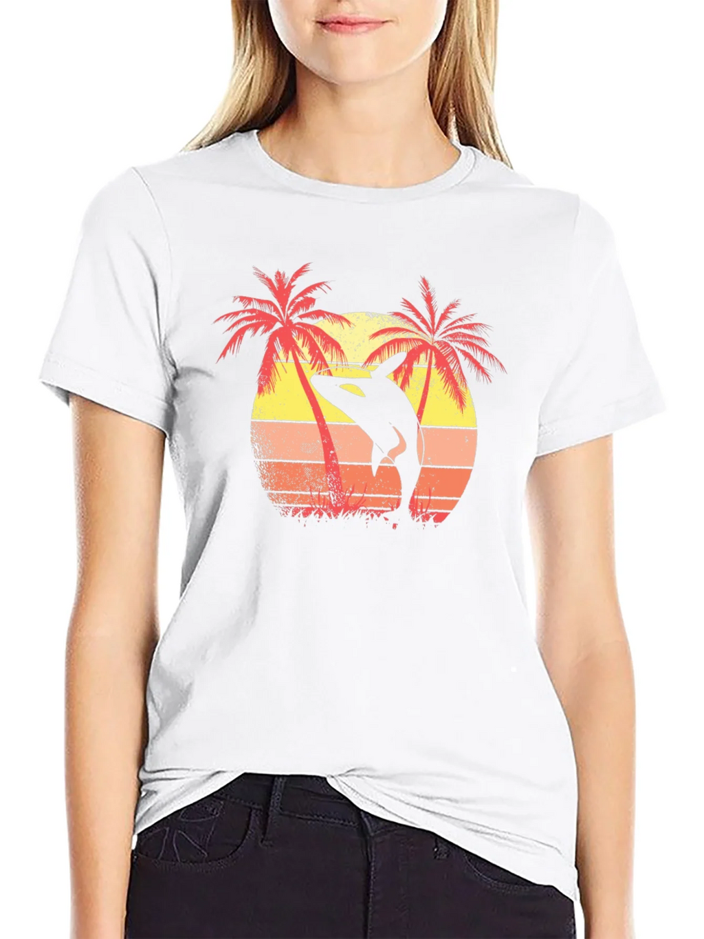 Orca Sunset Graphic Tee - Island Vibes product image 8
