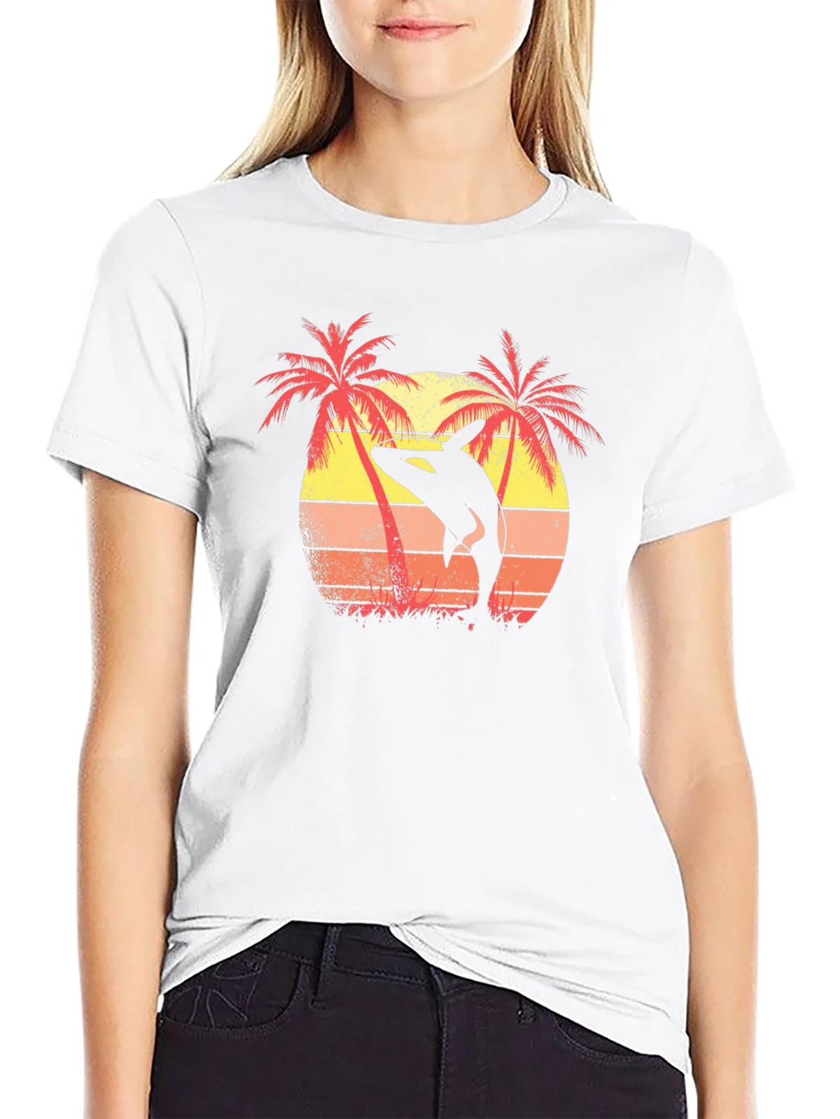 Orca Sunset Graphic Tee - Island Vibes product image 8