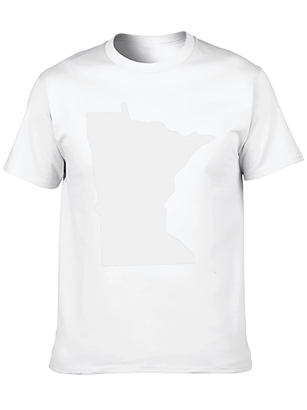 Minnesota State Outline T-Shirt product image 9