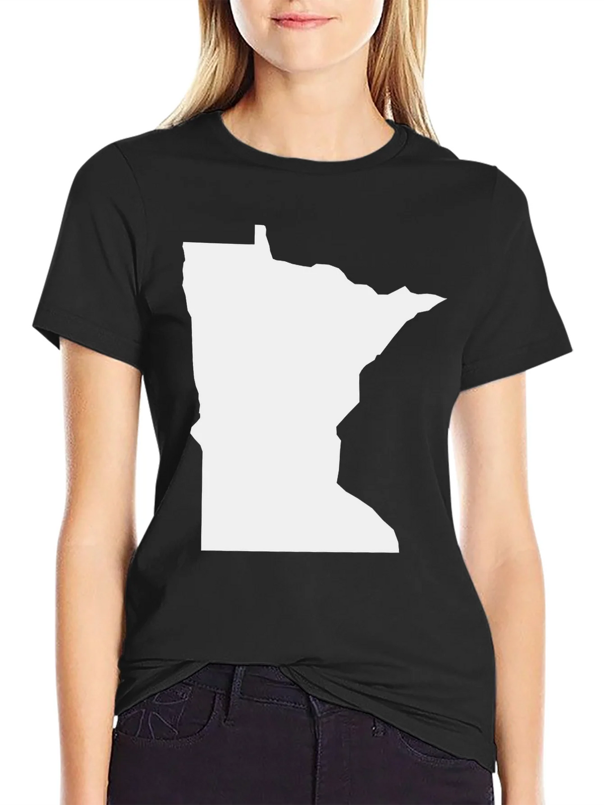 Minnesota State Outline T-Shirt product image 2
