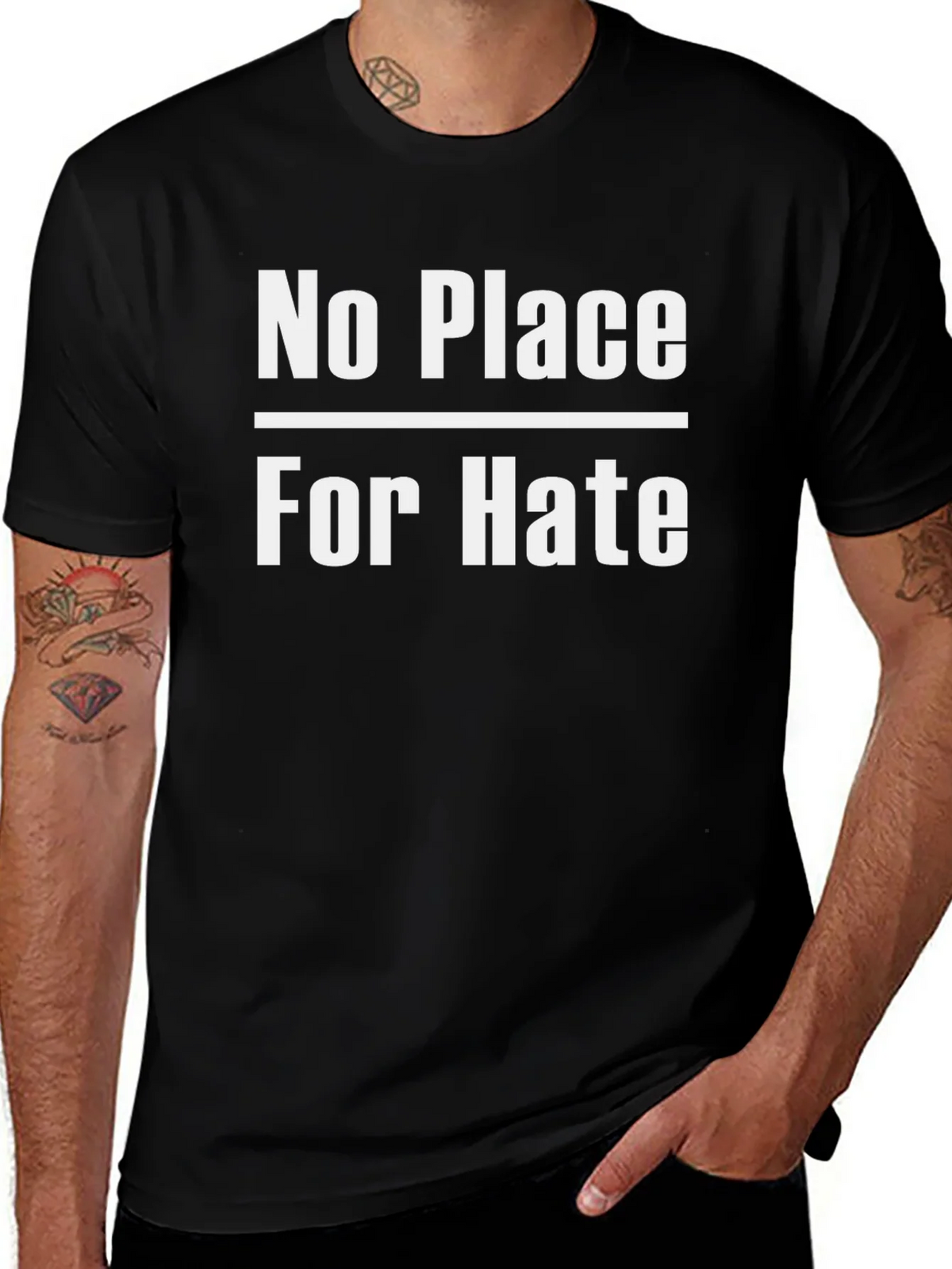 No Place For Hate T-Shirt - Graphic Tee product image 1