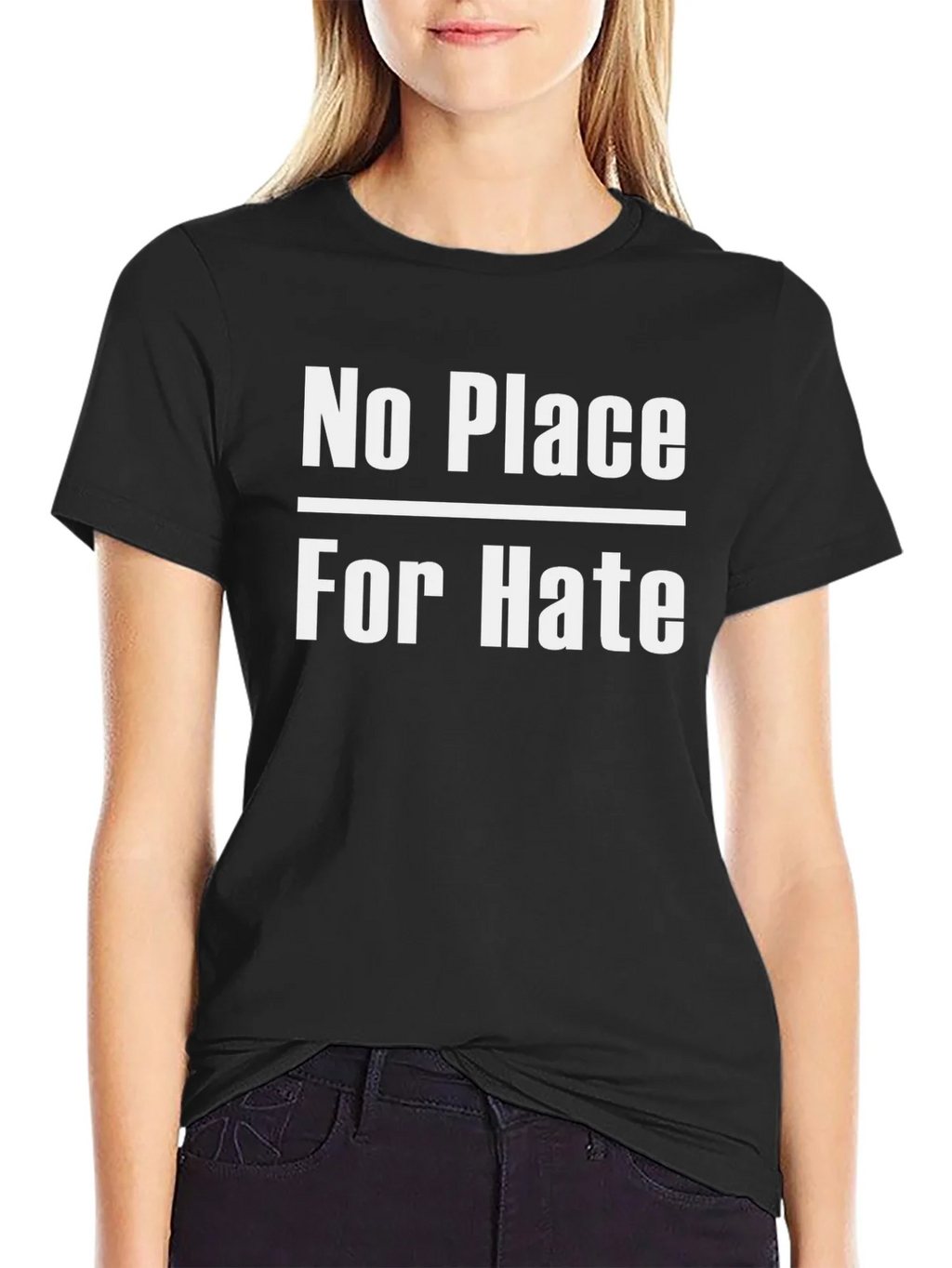 No Place For Hate T-Shirt - Graphic Tee product image 2