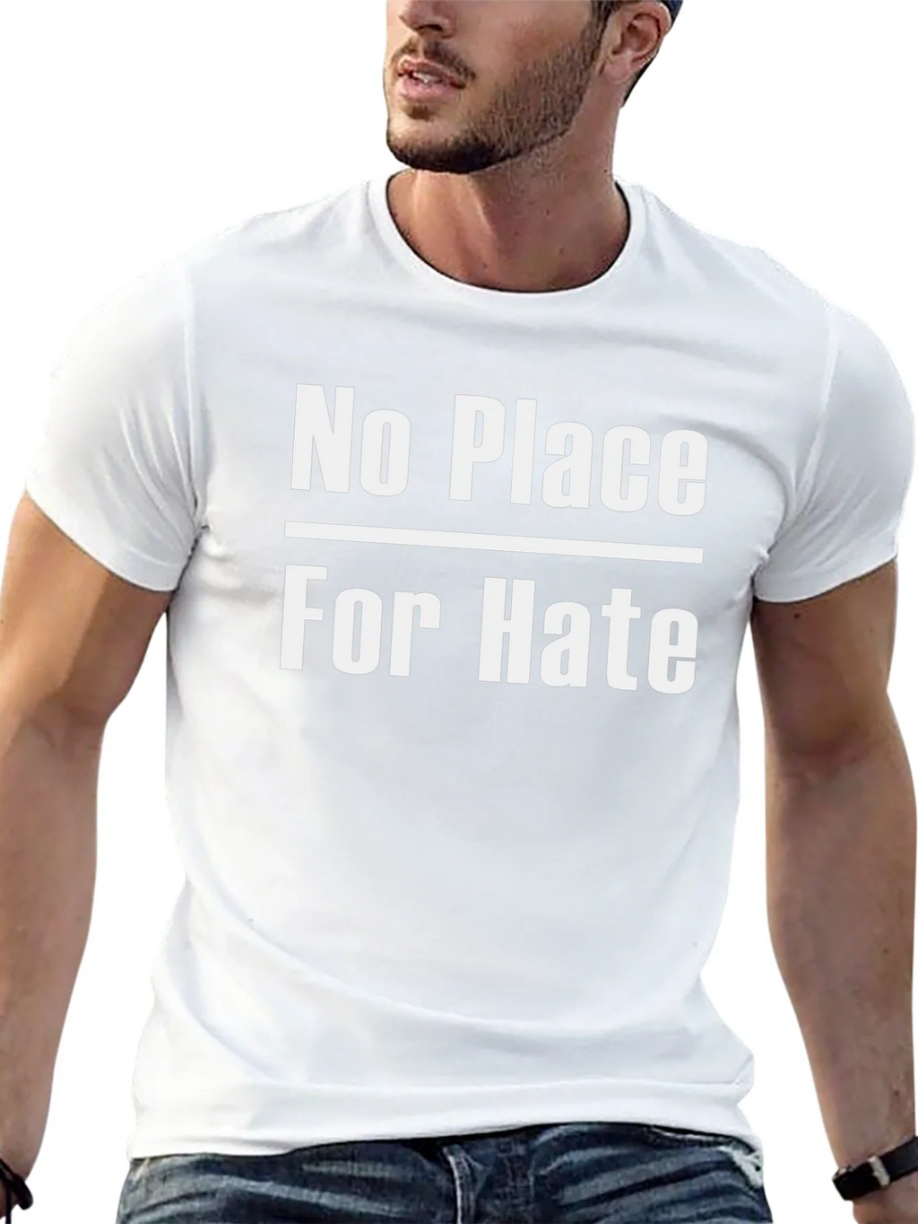 No Place For Hate T-Shirt - Graphic Tee product image 12