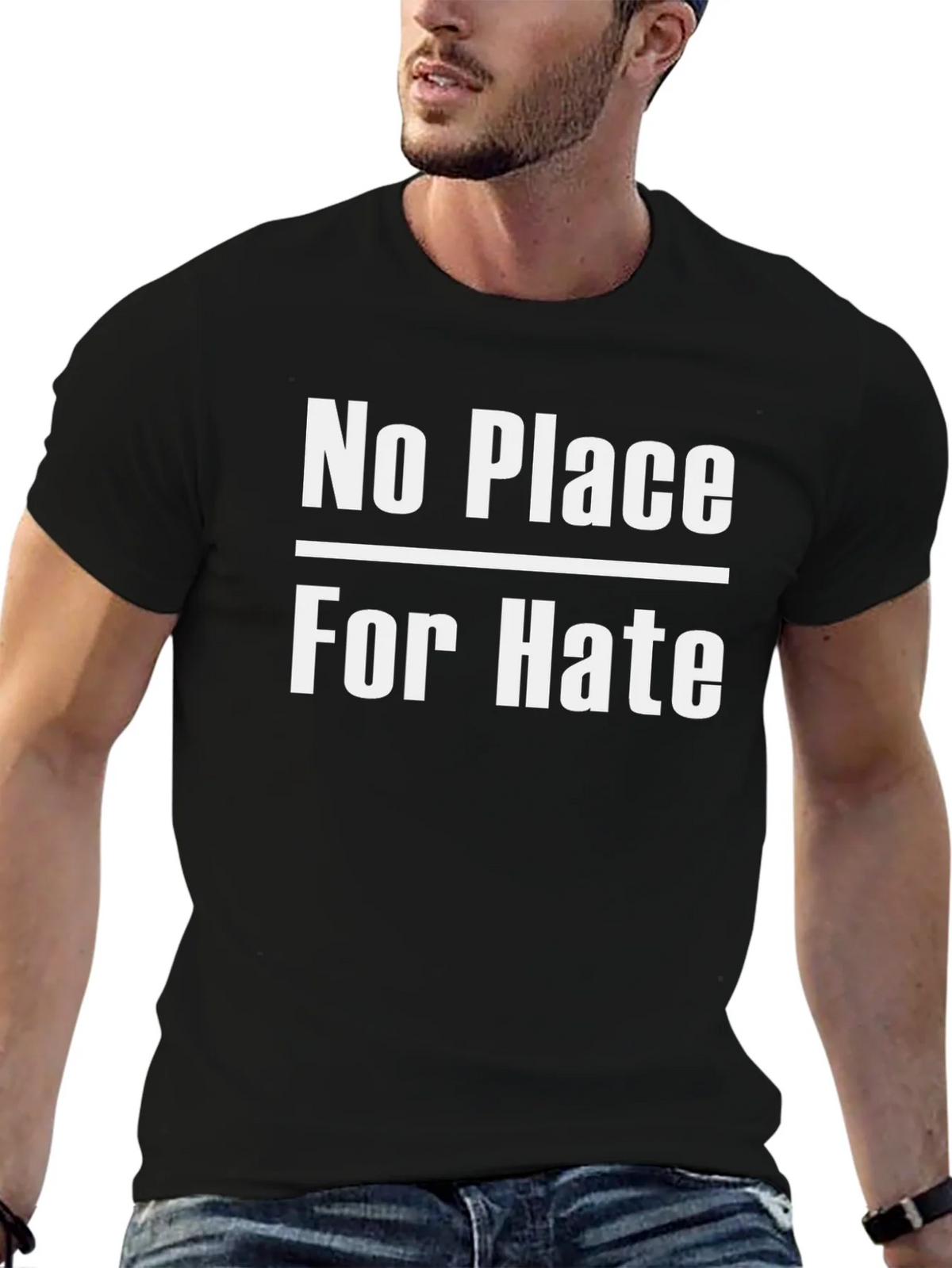 No Place For Hate T-Shirt - Graphic Tee product image 6