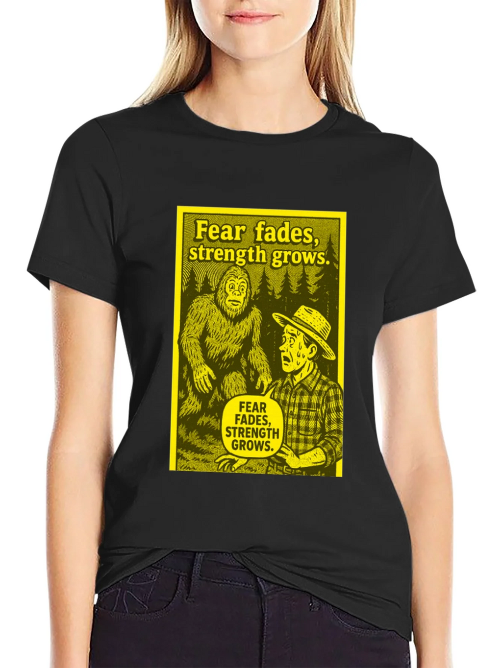 Fear Fades Strength Grows T-Shirt product image 2