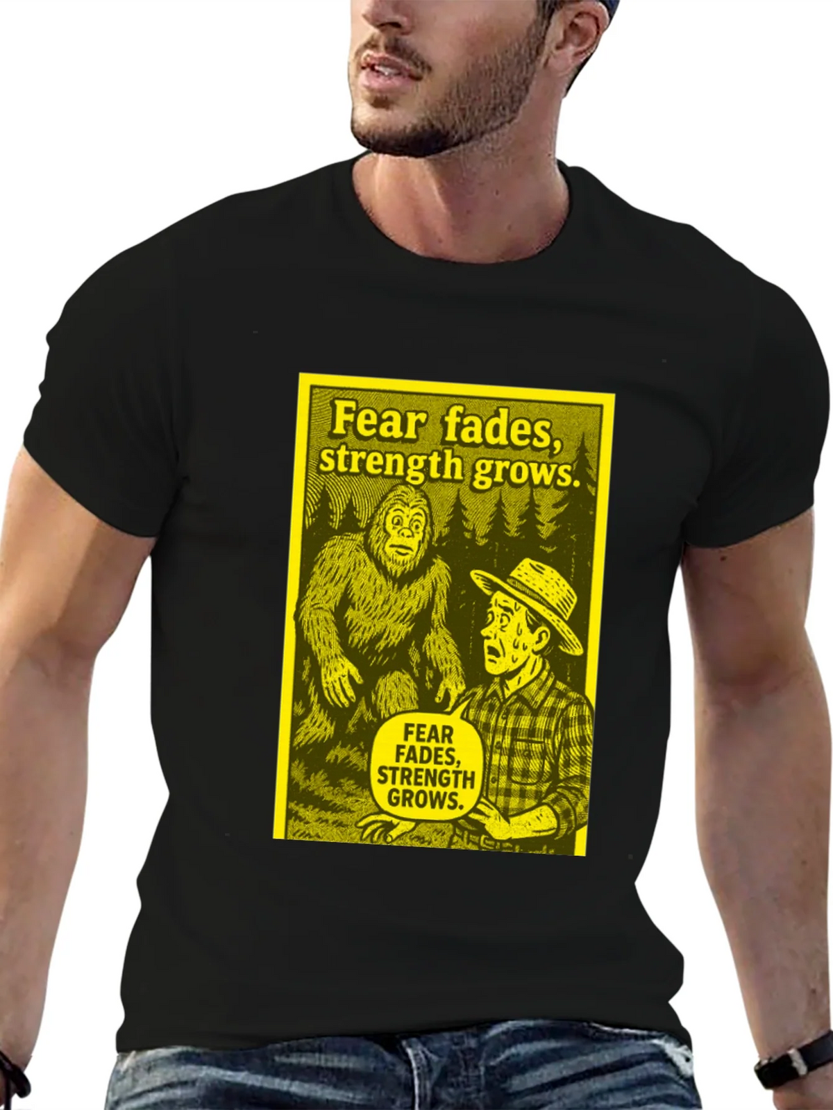 Fear Fades Strength Grows T-Shirt product image 6