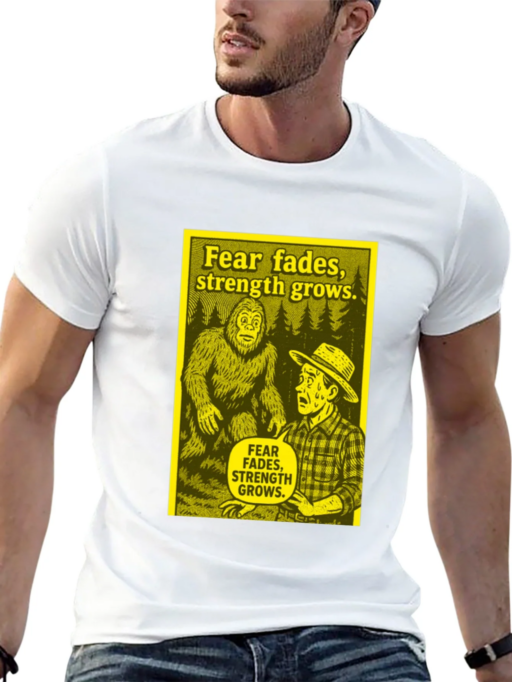 Fear Fades Strength Grows T-Shirt product image 12