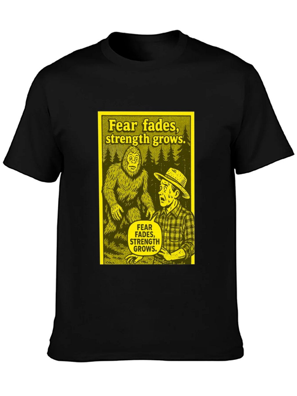 Fear Fades Strength Grows T-Shirt product image 3