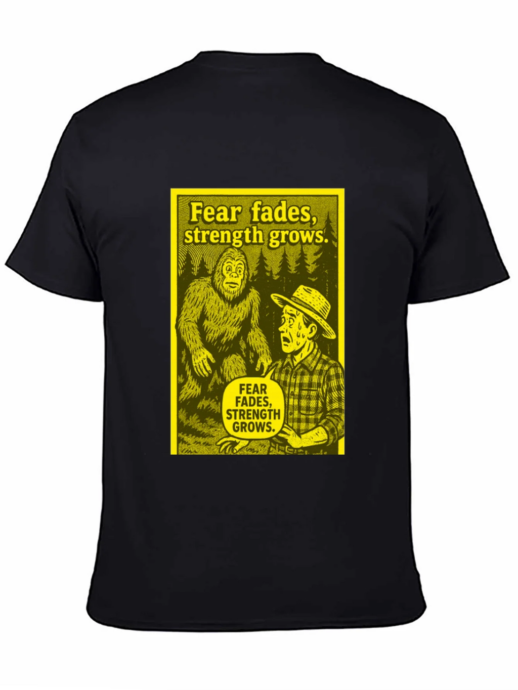 Fear Fades Strength Grows T-Shirt product image 4