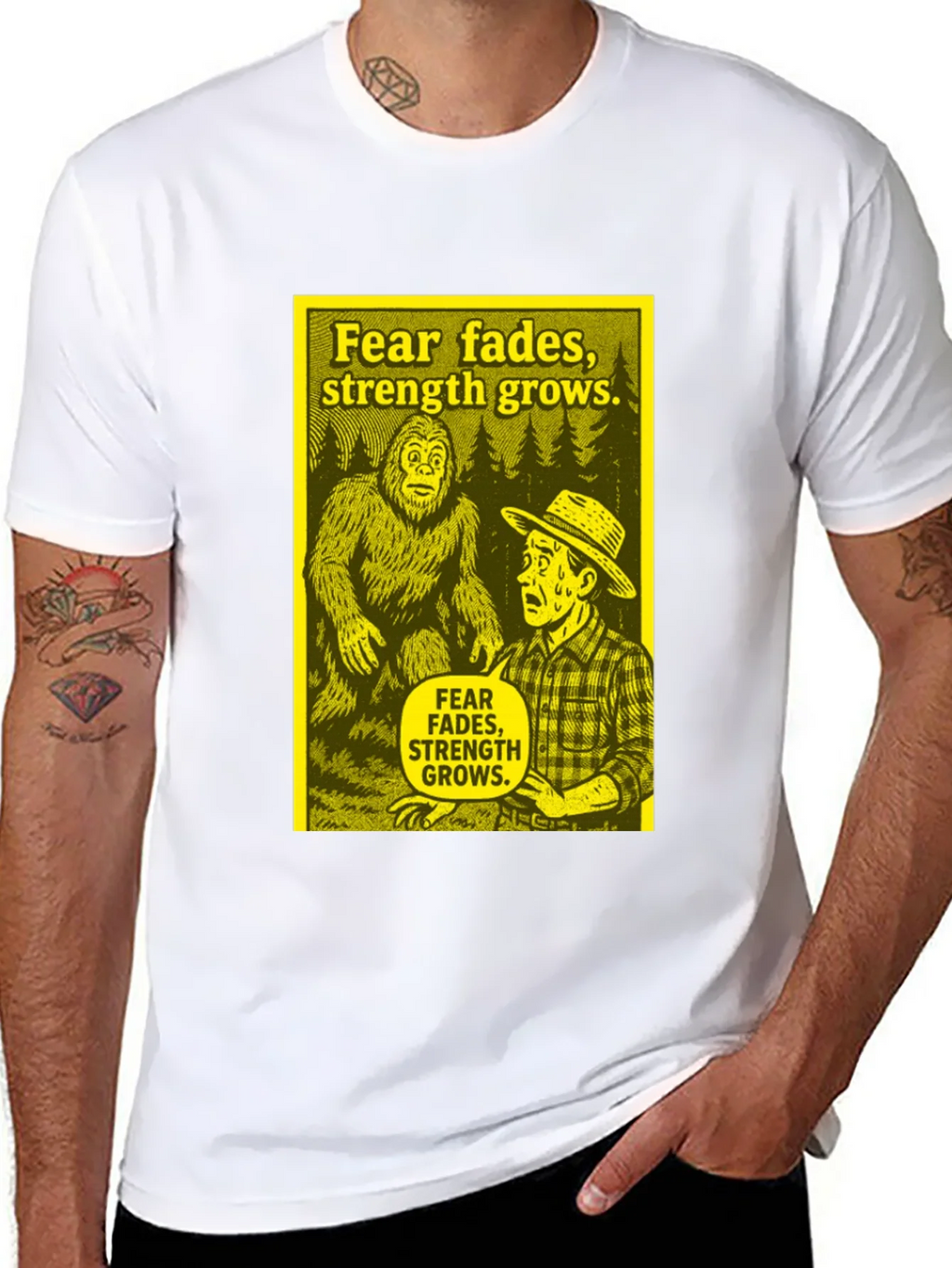 Fear Fades Strength Grows T-Shirt product image 7