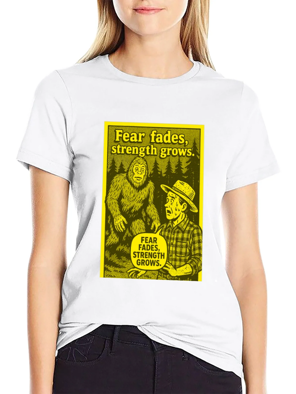 Fear Fades Strength Grows T-Shirt product image 8