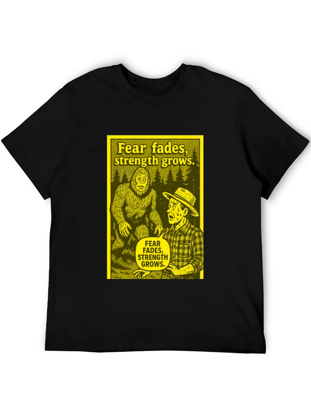Fear Fades Strength Grows T-Shirt product image 5