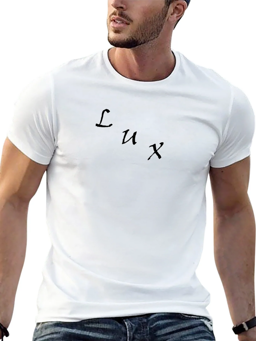 Lux Black T-Shirt - Modern Minimalist Design product image 12