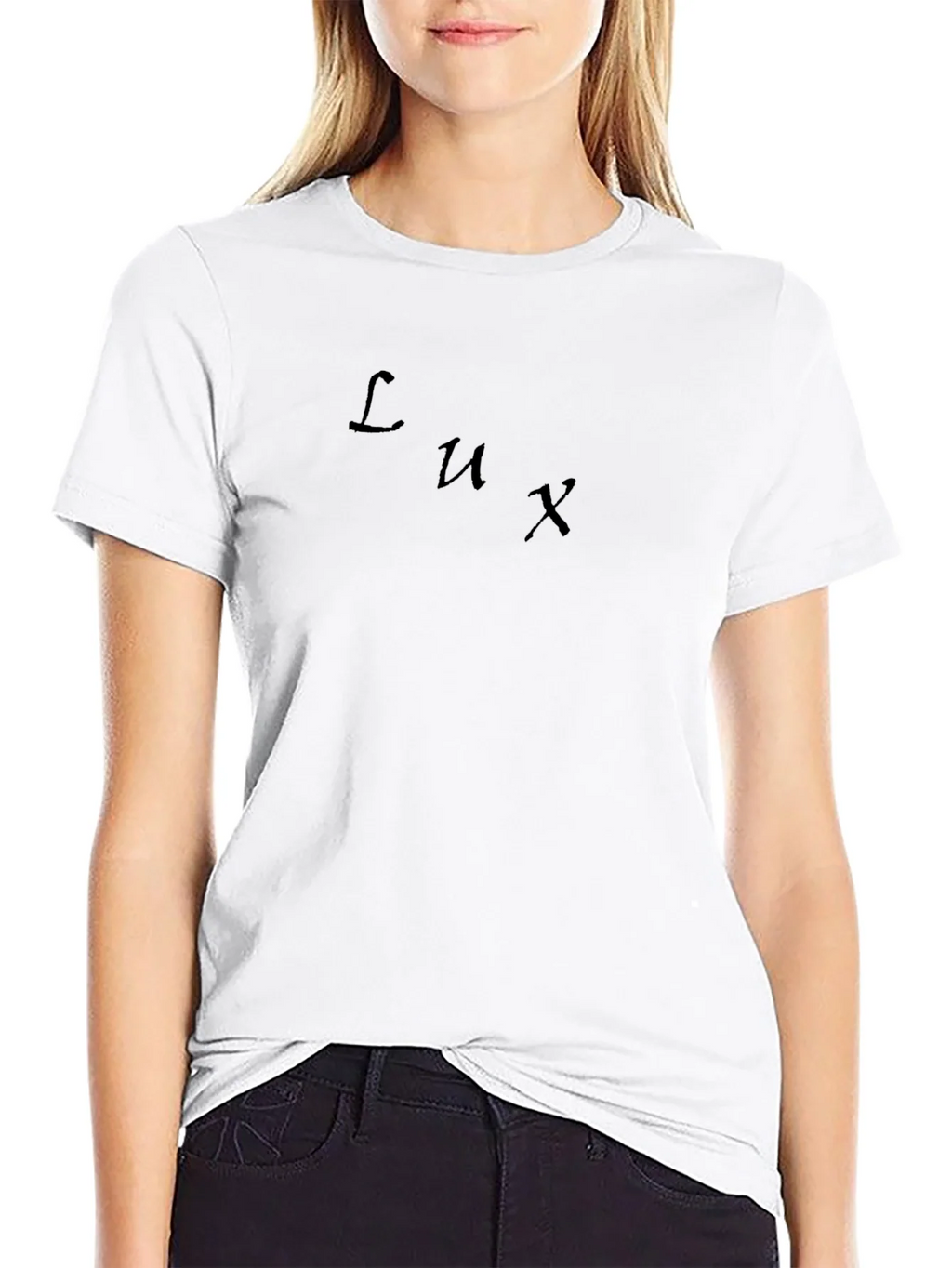 Lux Black T-Shirt - Modern Minimalist Design product image 8