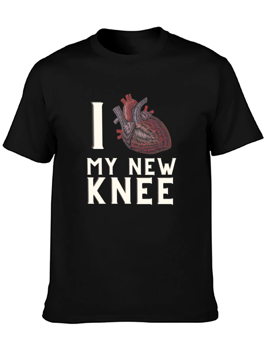 I Heart My New Knee Funny T-Shirt product image 3