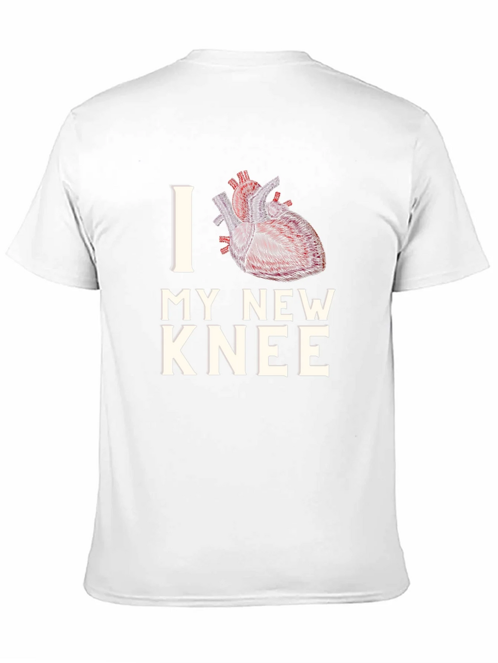 I Heart My New Knee Funny T-Shirt product image 10