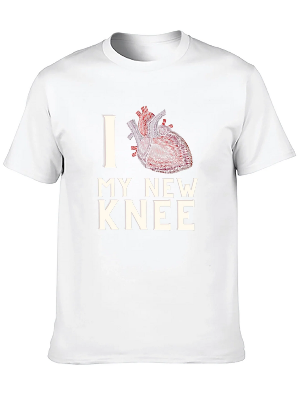 I Heart My New Knee Funny T-Shirt product image 9