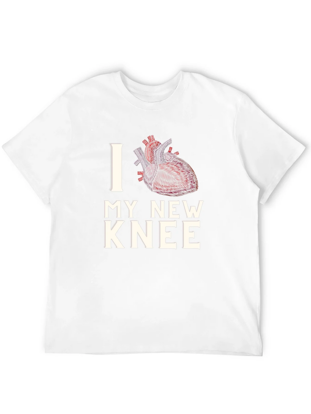 I Heart My New Knee Funny T-Shirt product image 11