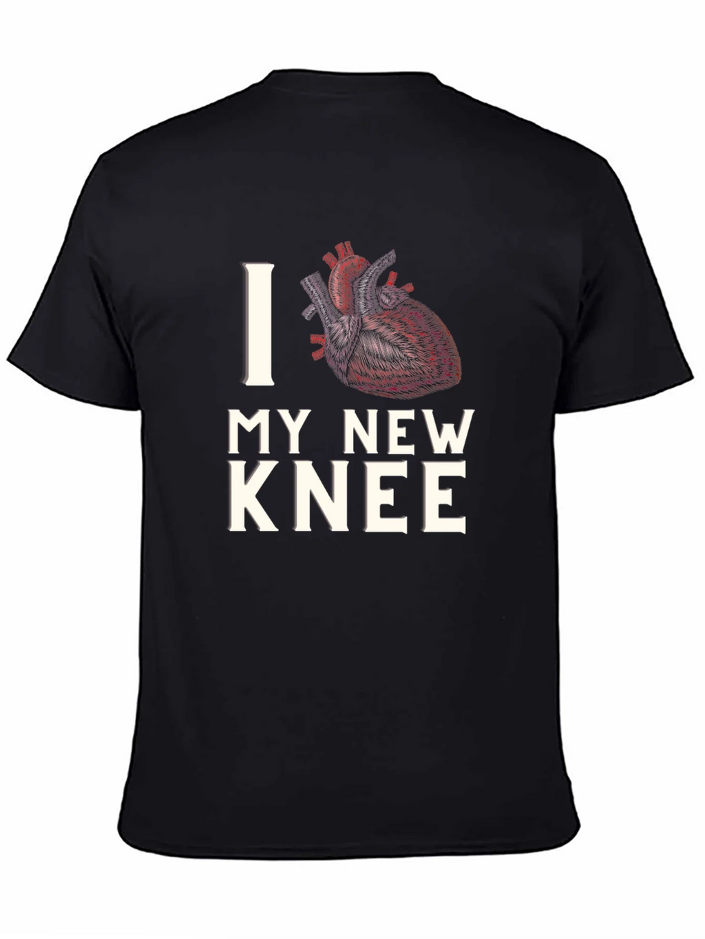 I Heart My New Knee Funny T-Shirt product image 4