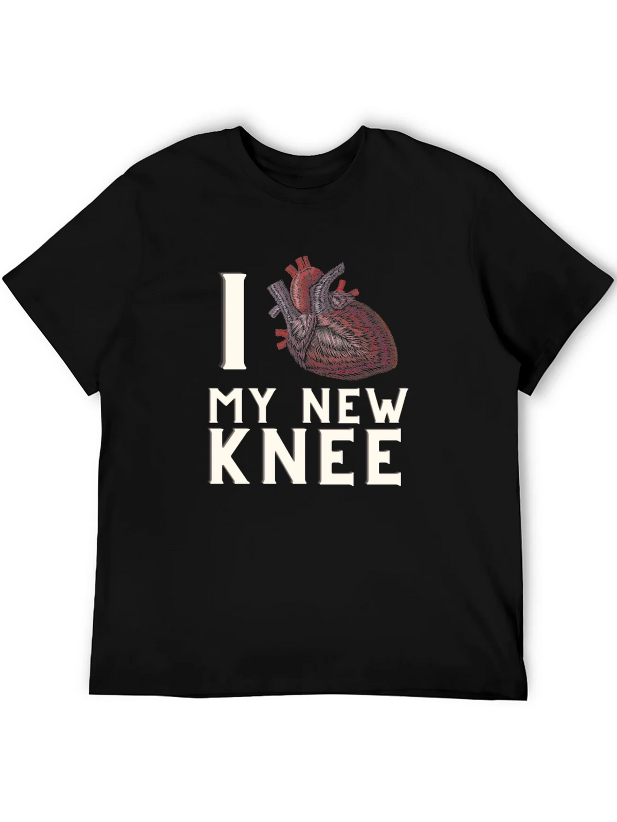 I Heart My New Knee Funny T-Shirt product image 5