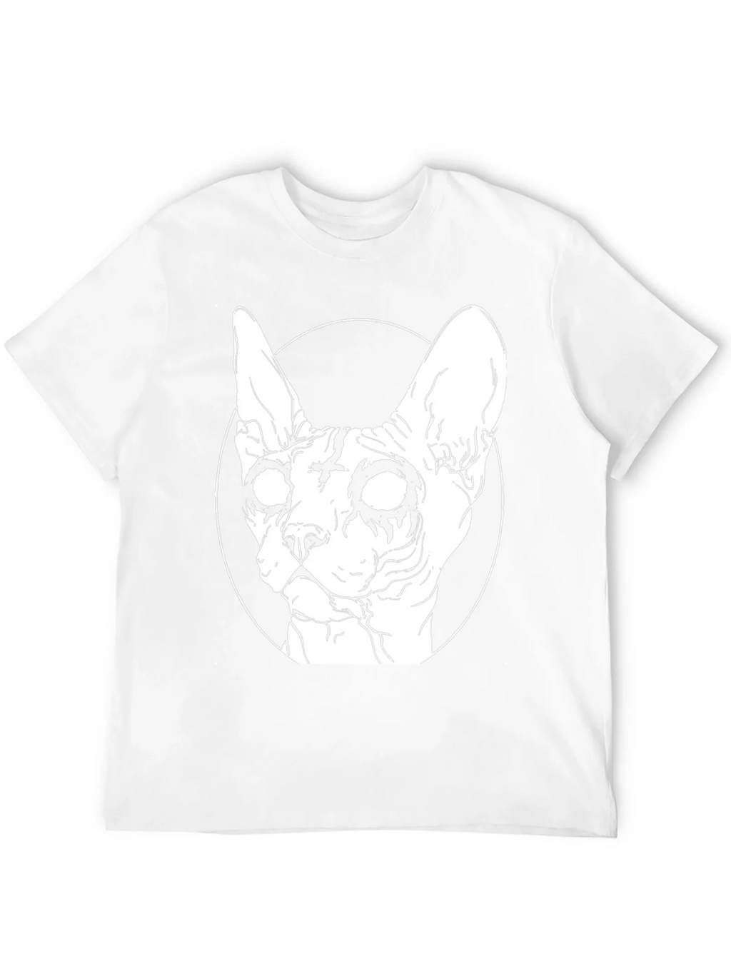 Gothic Cat Graphic T-Shirt - Black product image 11