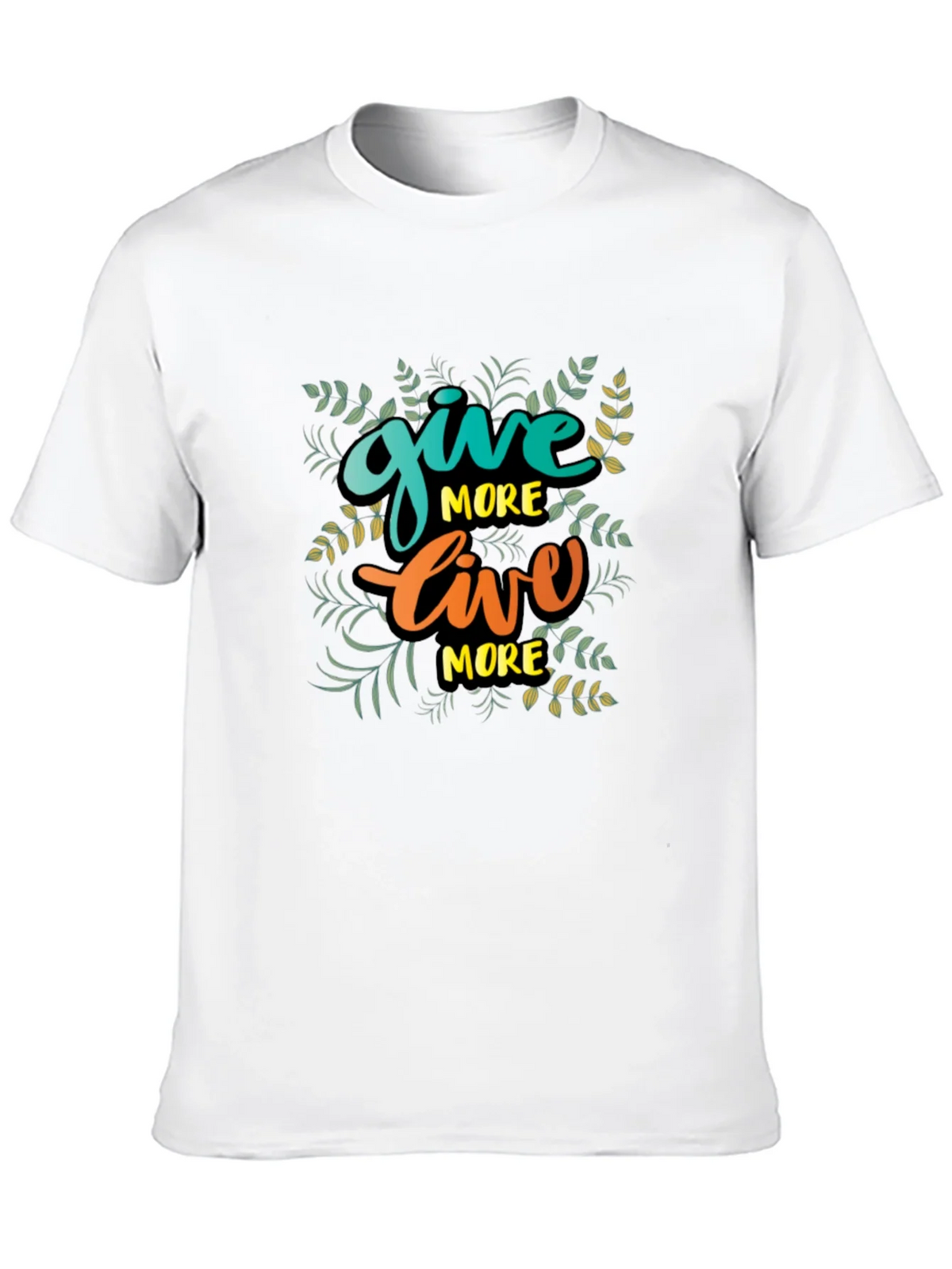 Give More Live Black T-Shirt product image 9