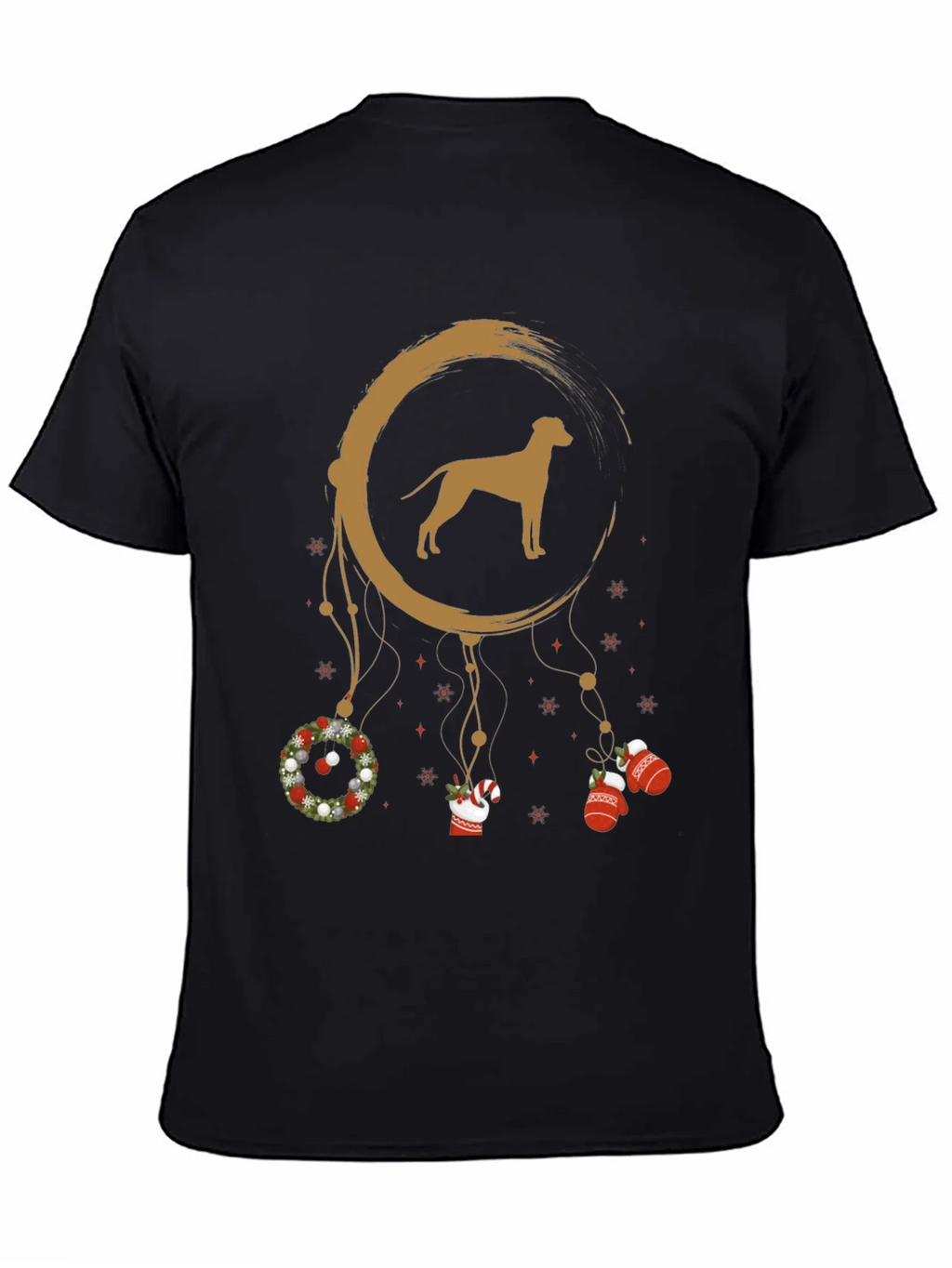 Dog Dreamcatcher Graphic Tee - Holiday Style product image 4