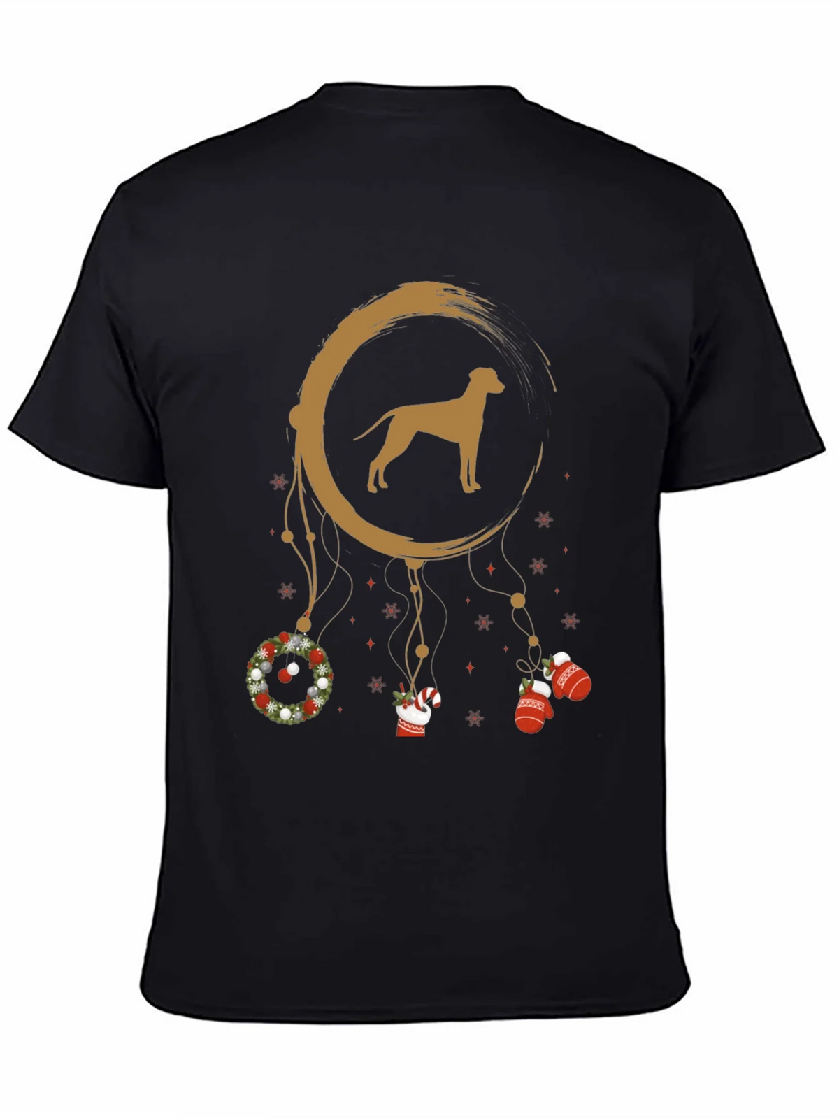Dog Dreamcatcher Graphic Tee - Holiday Style product image 4