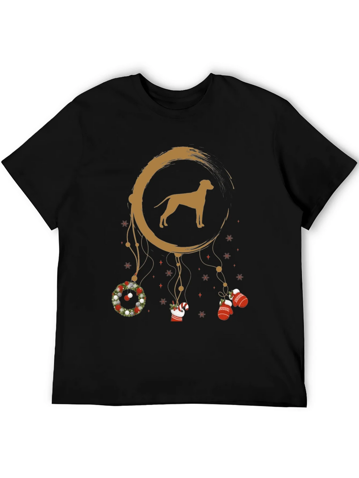 Dog Dreamcatcher Graphic Tee - Holiday Style product image 5