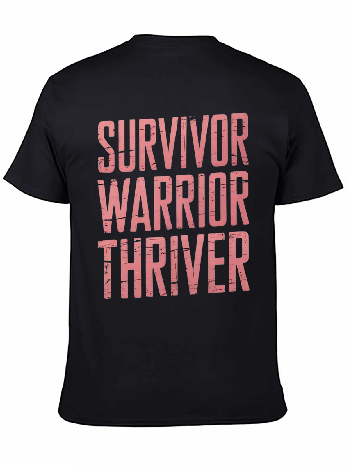 Survivor Warrior Thriver Graphic Tee product image 4
