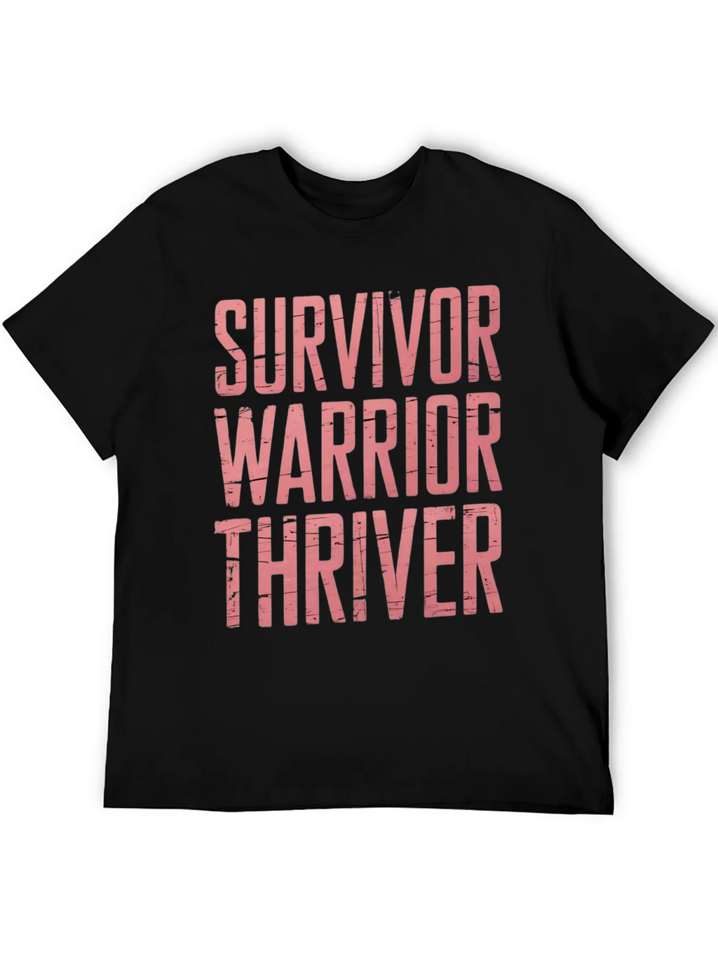 Survivor Warrior Thriver Graphic Tee product image 5