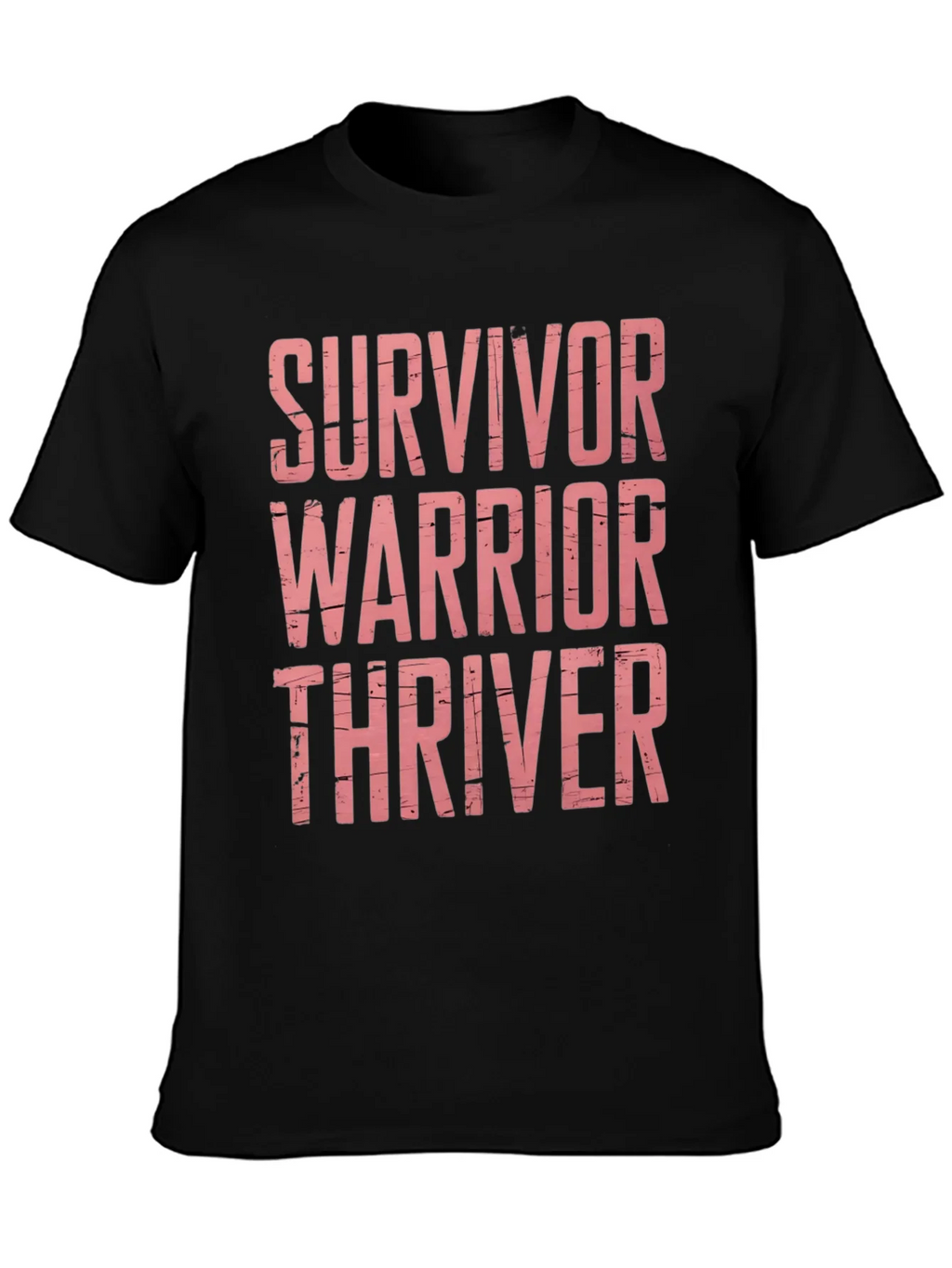 Survivor Warrior Thriver Graphic Tee product image 3