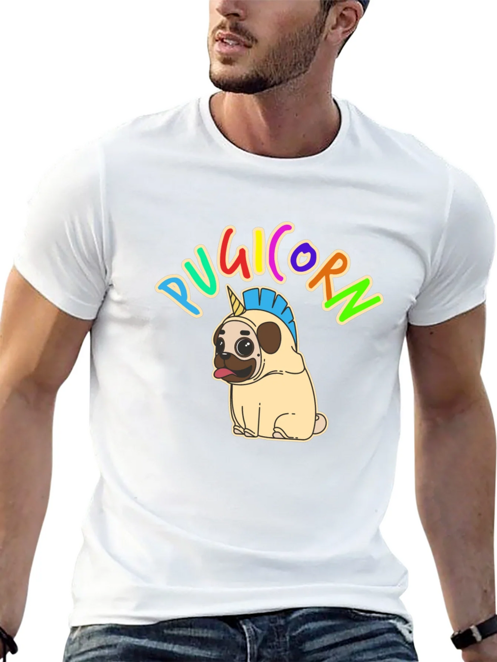 Pugicorn T-Shirt - Funny Unicorn Pug Tee product image 12