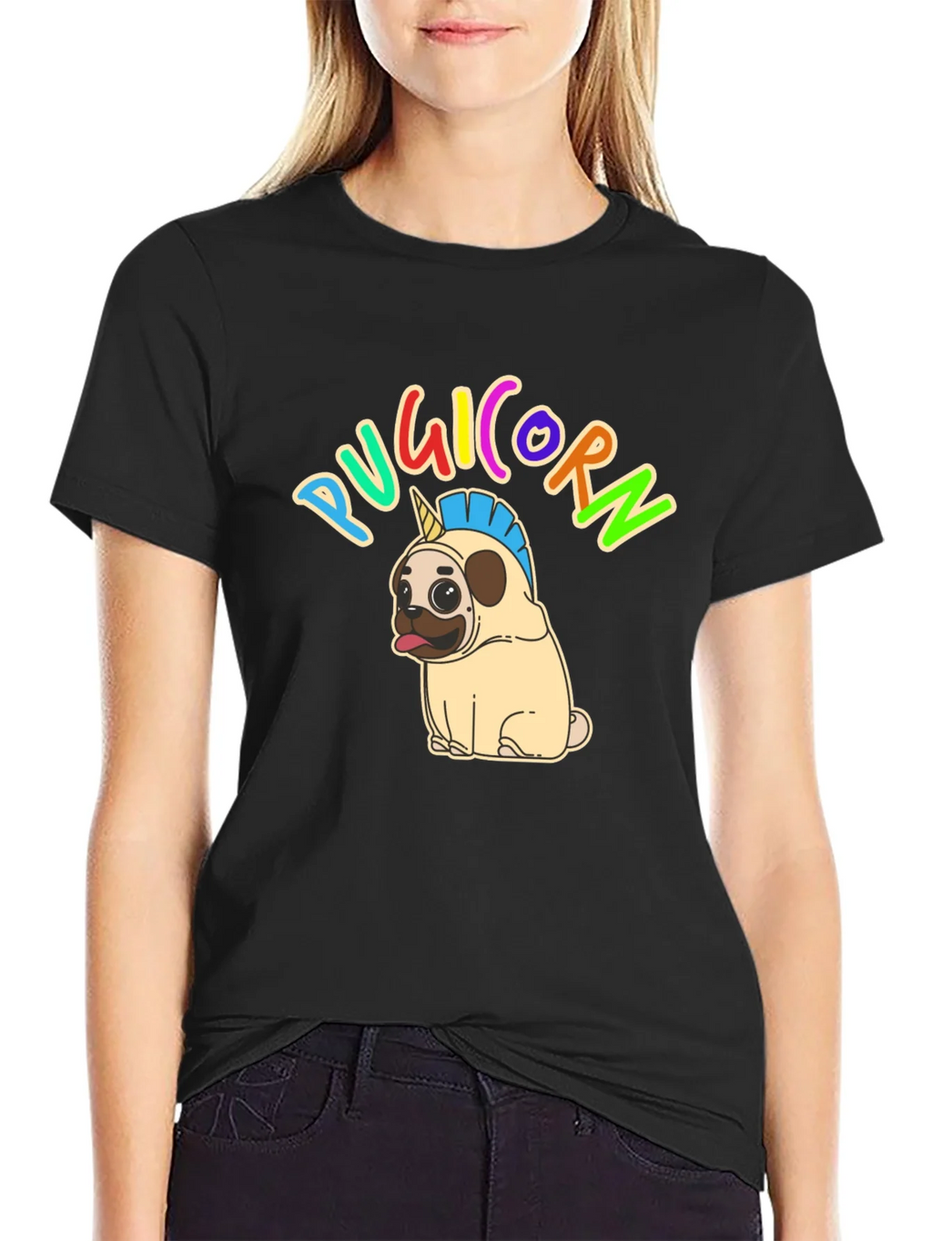 Pugicorn T-Shirt - Funny Unicorn Pug Tee product image 2
