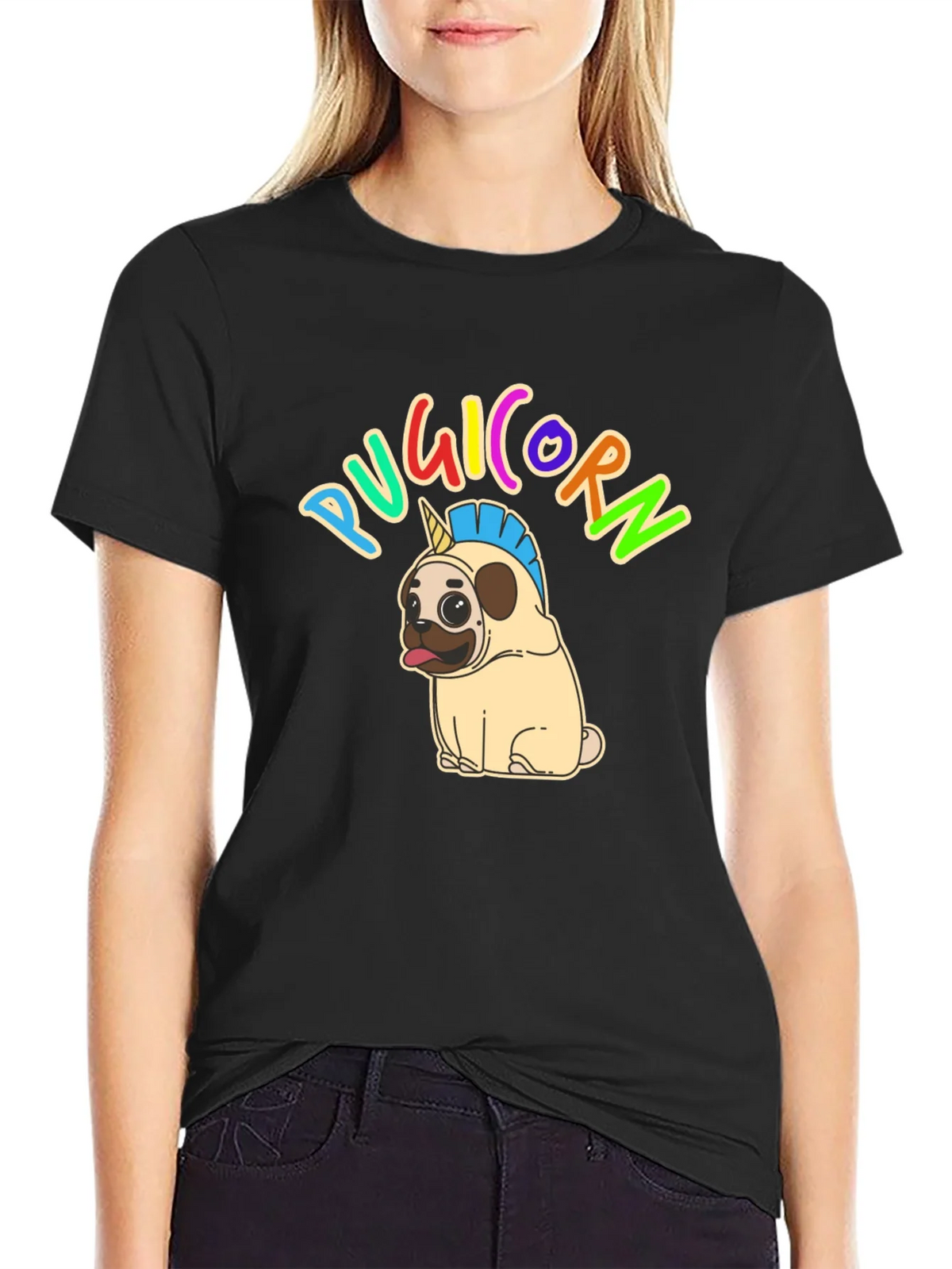 Pugicorn T-Shirt - Funny Unicorn Pug Tee product image 2