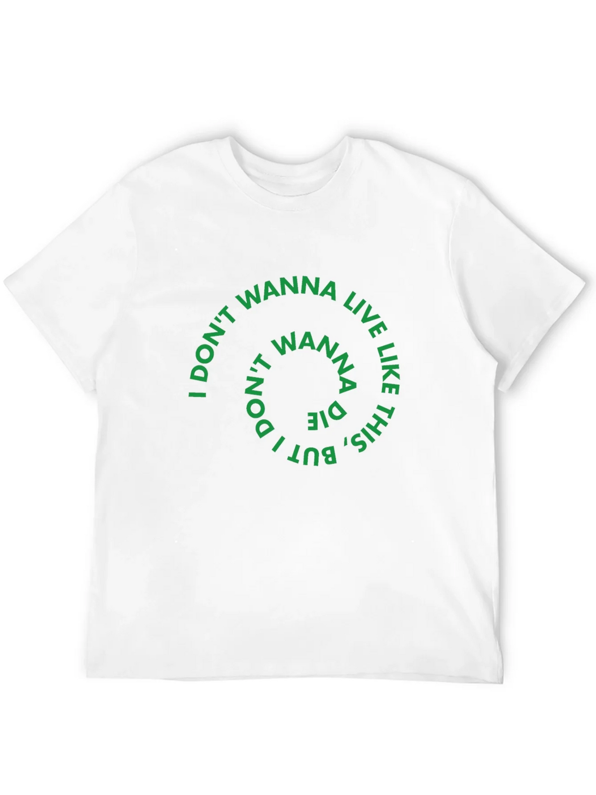 I Dont Wanna Live Like This Graphic Tee product image 11